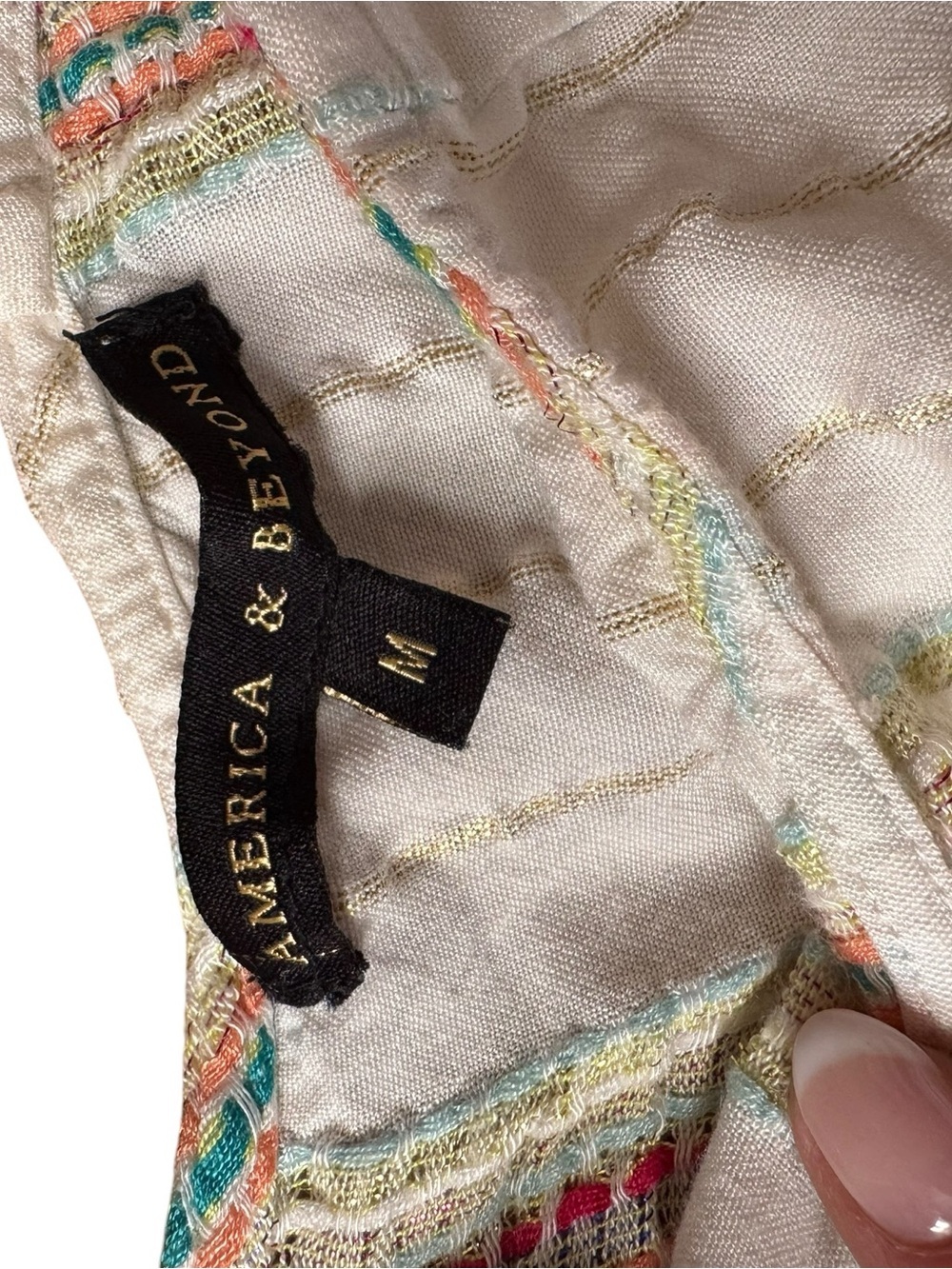 America & Beyond Aurora Rose Maxi Boho Dress - Picture 6 of 9